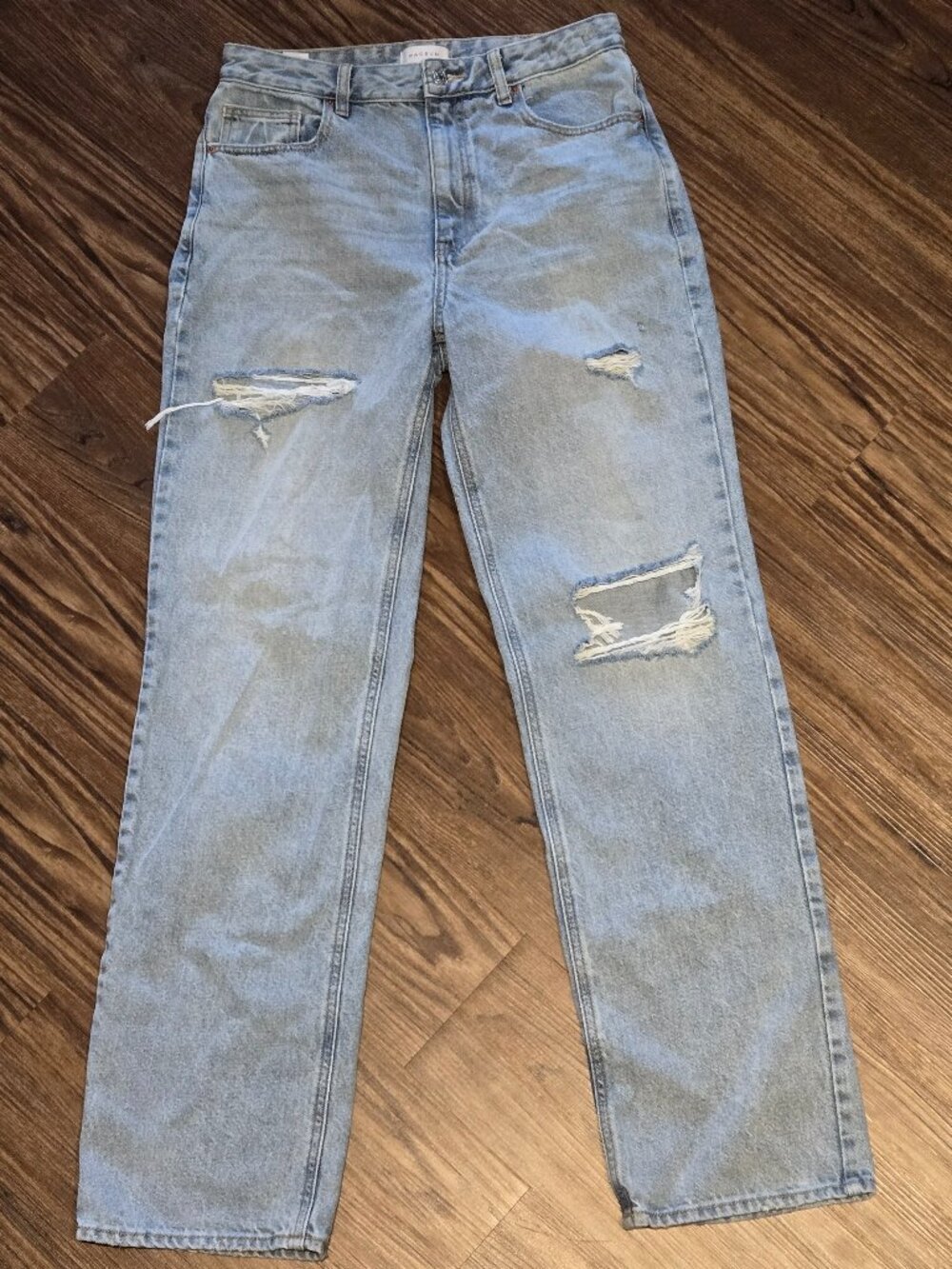 PacSun 90’s Boyfriend Jeans Women’s 29 Light Wash Distressed Denim